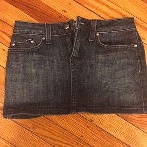 Juicy Couture Jean Skirt like new